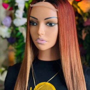 Luxury Apricot Ombre (Bone Straight)